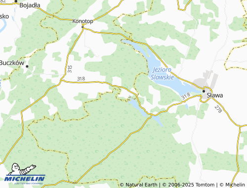 MICHELIN Jodłów map - ViaMichelin