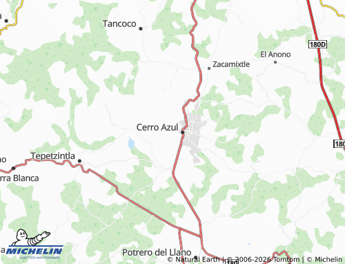 Mapa MICHELIN Benito Juárez - ViaMichelin