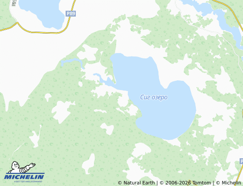 Carte MICHELIN Kuryayevo - ViaMichelin