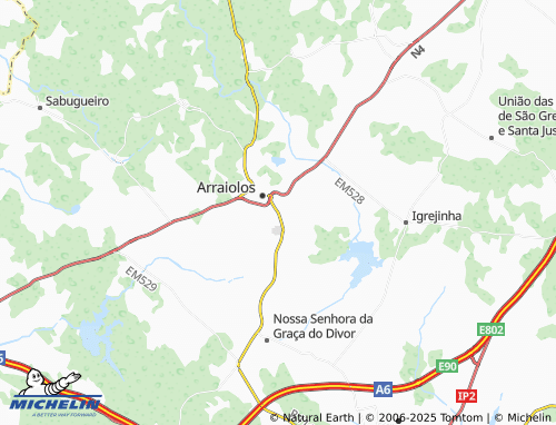 MICHELIN Ilhas map - ViaMichelin