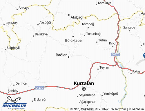 Mappa MICHELIN Kayabağlar - ViaMichelin