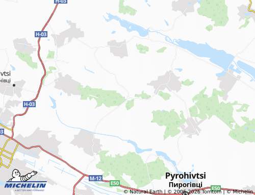 MICHELIN-Landkarte Shpychyntsi - ViaMichelin
