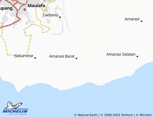 MICHELIN Amarasi Barat map - ViaMichelin