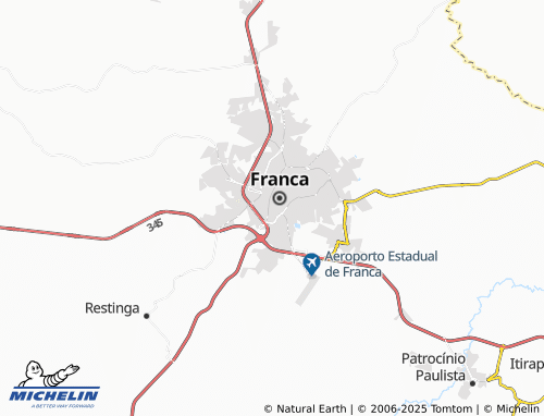MICHELIN Jardim São Vicente de Paula map - ViaMichelin