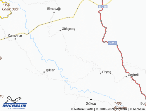 Mapa MICHELIN Güzelyurt - ViaMichelin