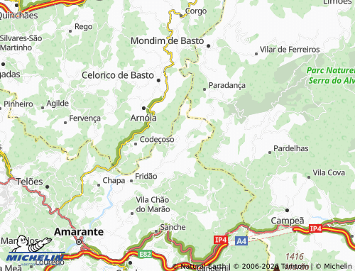 Mapa MICHELIN Portelinha - ViaMichelin