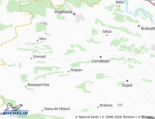 Mappa MICHELIN Țiu - ViaMichelin