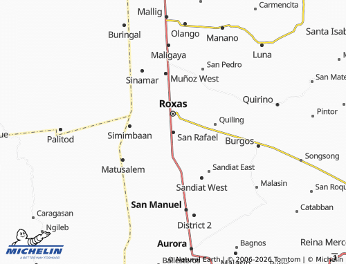 MICHELIN San Rafael map - ViaMichelin