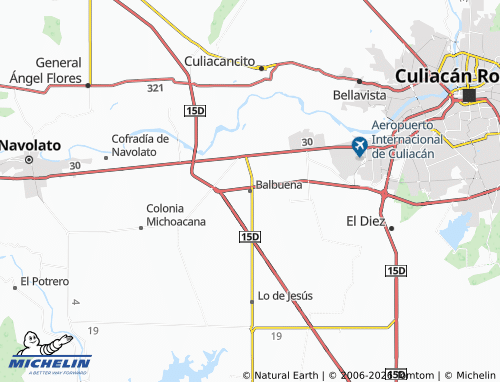 MICHELIN Balbuena map - ViaMichelin