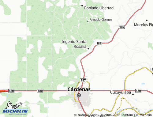 Mappa MICHELIN Río Seco Segunda Sección B - ViaMichelin