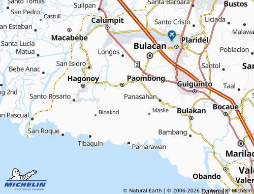 MICHELIN San Jose map - ViaMichelin
