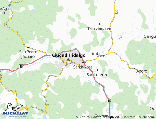 Mapa MICHELIN Presa de Chávez - ViaMichelin