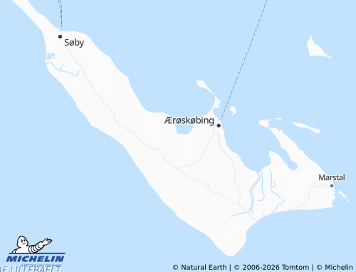 MICHELIN Strandhuse map - ViaMichelin