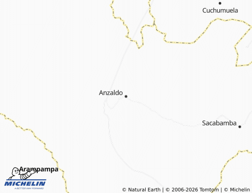 Mapa MICHELIN Anzaldo - ViaMichelin