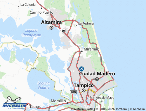MICHELIN Real Campestre map - ViaMichelin