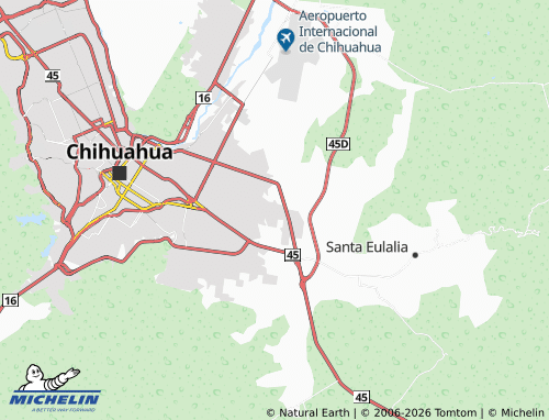 Mappa MICHELIN San Ángel - ViaMichelin