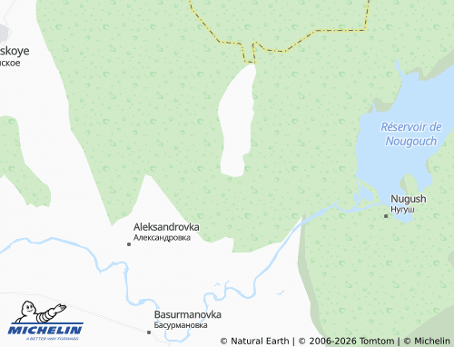MICHELIN-Landkarte Khlebodarovka - ViaMichelin