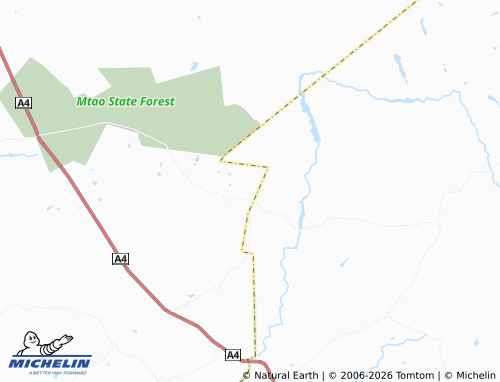 MICHELIN Driefontein map - ViaMichelin