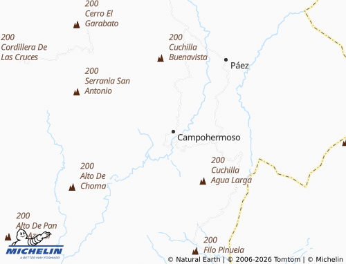 Mapa MICHELIN Campohermoso - ViaMichelin