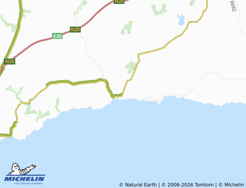 Kaart MICHELIN Knockmahon - ViaMichelin