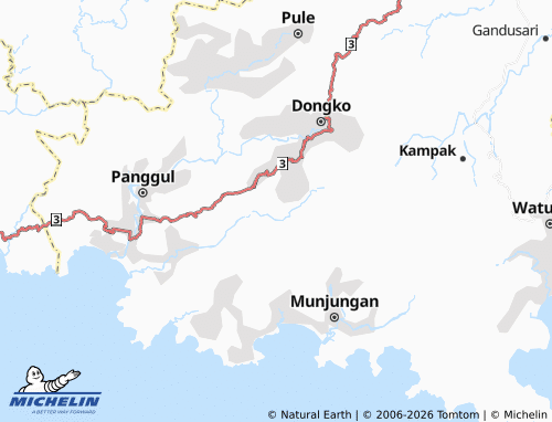 Mapa MICHELIN Pandean - ViaMichelin