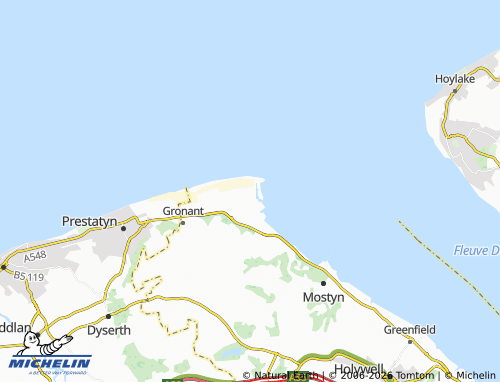 Carte MICHELIN Talacre - ViaMichelin