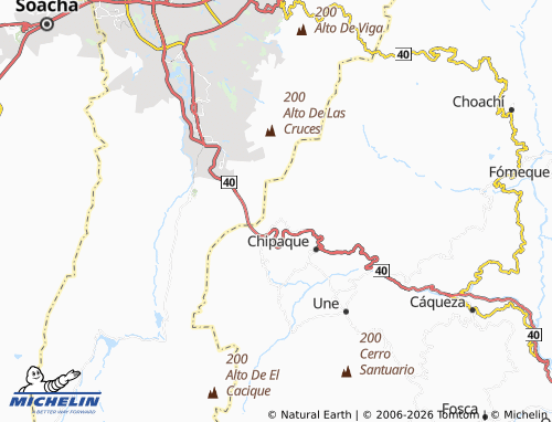 Carte MICHELIN Quente - ViaMichelin