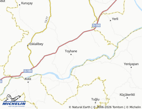 MICHELIN Toyhane map - ViaMichelin