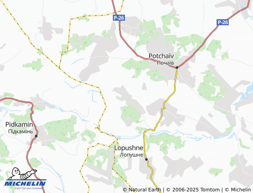 MICHELIN Raslavka map - ViaMichelin