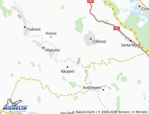 MICHELIN Pogorăști map - ViaMichelin