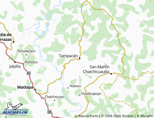 Mapa MICHELIN San José - ViaMichelin
