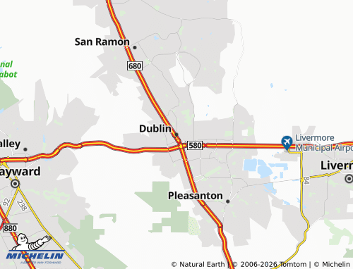 Mapa MICHELIN Dublin - ViaMichelin