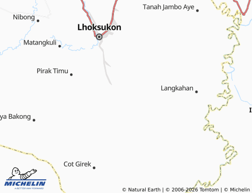MICHELIN Seuneubok Baro map - ViaMichelin