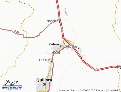 Mappa MICHELIN Calera - ViaMichelin