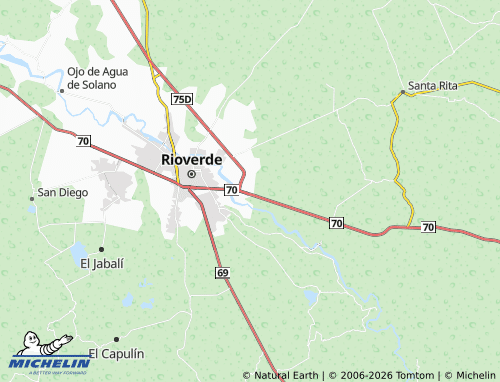 MICHELIN Los Frailes map - ViaMichelin