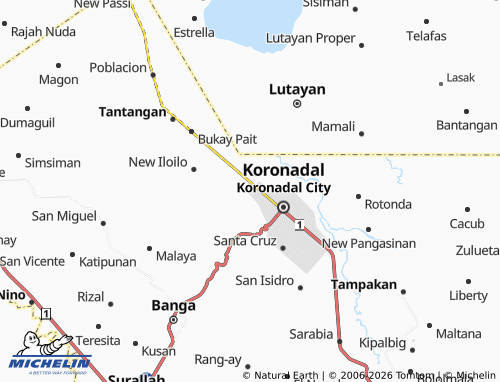 MICHELIN Morales map - ViaMichelin