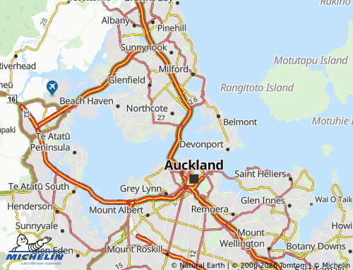 Mapa MICHELIN Northcote Point - ViaMichelin