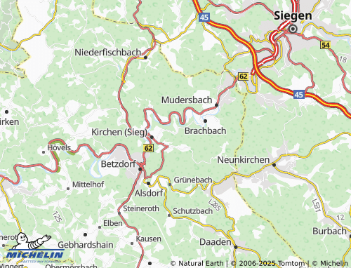 Carte MICHELIN Katzenbach - ViaMichelin