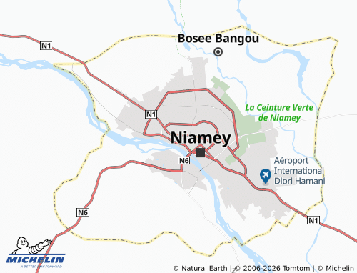 Mappa MICHELIN Plateau I - ViaMichelin