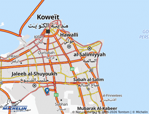 Mappa MICHELIN al-Jabiriyyah - ViaMichelin