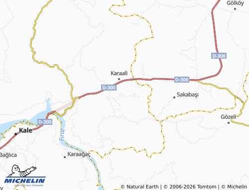 MICHELIN Aladikme map - ViaMichelin