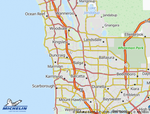 Mapa MICHELIN Greenwood - ViaMichelin