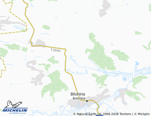 MICHELIN Yurivka map - ViaMichelin