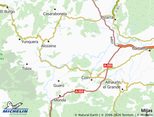MICHELIN-Landkarte Las Huertas - ViaMichelin