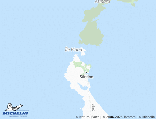 Mappa MICHELIN Rocca Ruja - ViaMichelin