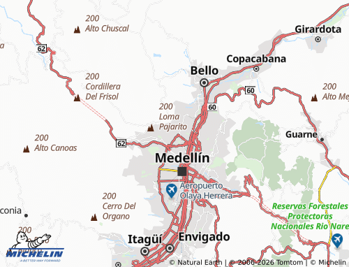 Carte MICHELIN El Diamante I - ViaMichelin
