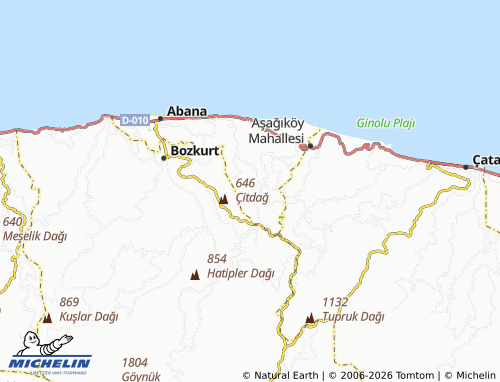 Mappa MICHELIN Elmaçukuru - ViaMichelin