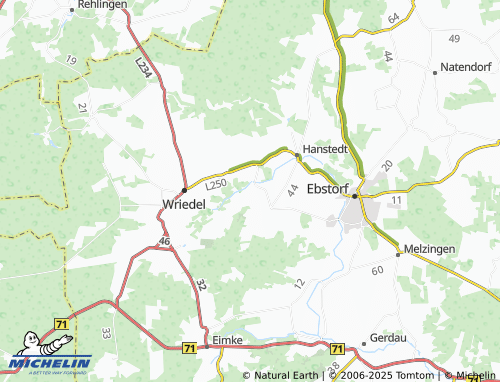 MICHELIN Bode map - ViaMichelin