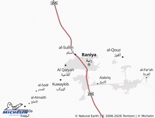 Carte MICHELIN al-Malhah 2 - ViaMichelin