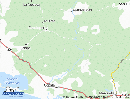 Carte MICHELIN El Llano - ViaMichelin